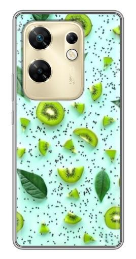 Чехол с картинкой "Фон киви" для Infinix Zero 30