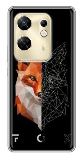 Чехол с принтом "Fox" для Infinix Zero 30