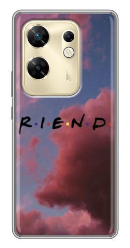 Силиконовый чехол с изображением "Friends" для Infinix Zero 30