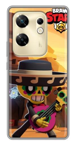 Силиконовый чехол с изображением "Гитарист Poco" для Infinix Zero 30