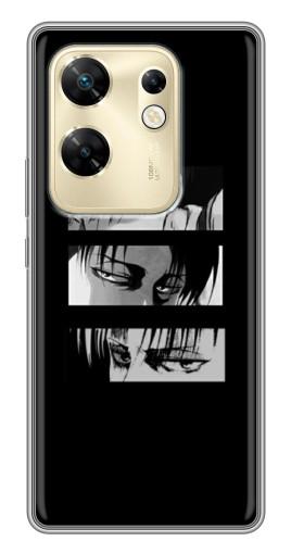 Силиконовый чехол с изображением "Глаза Аккермана" для Infinix Zero 30