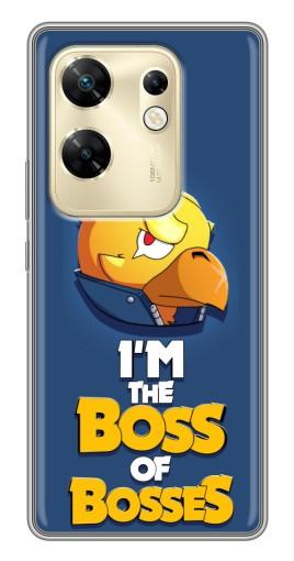 Чехол с печатью "Gold Boss" для Infinix Zero 30
