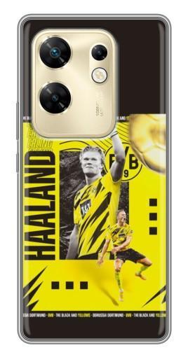 Чехол с картинкой "Golden Haaland" для Infinix Zero 30