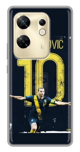 Чехол с принтом "Ибрагимович 10" для Infinix Zero 30