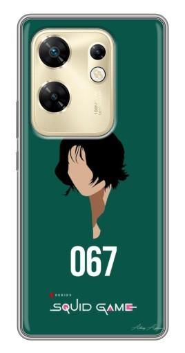 Чехол с принтом "Игрок 067" для Infinix Zero 30