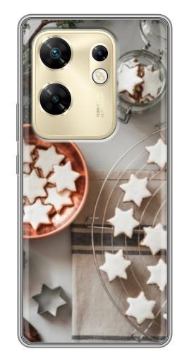 Чехол с печатью "Имбирные звездочки" для Infinix Zero 30