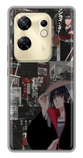 Чехол с принтом "Итачи комиксы" для Infinix Zero 30