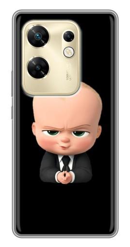 Силиконовый чехол с изображением "Хитрый Босс" для Infinix Zero 30