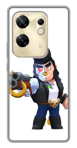 Чехол с принтом "Киборг Булл" для Infinix Zero 30