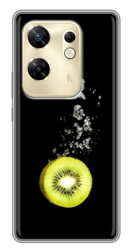 Чехол с печатью "Киви на черном" для Infinix Zero 30