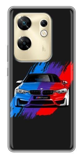 Чехол с картинкой "Красочный BMW" для Infinix Zero 30