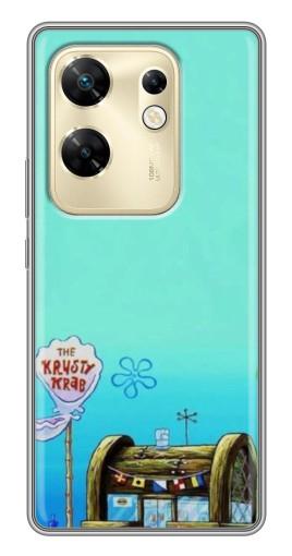 Чехол с печатью "Krusty Krab" для Infinix Zero 30