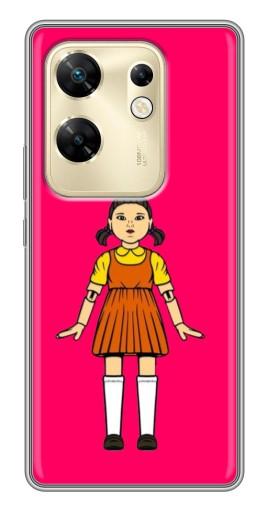 Силиконовый чехол с изображением "Кукла" для Infinix Zero 30