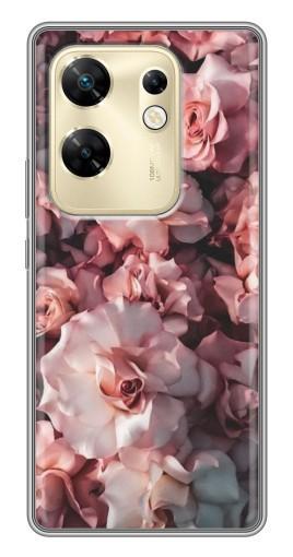 Чехол с печатью "Куст роз" для Infinix Zero 30