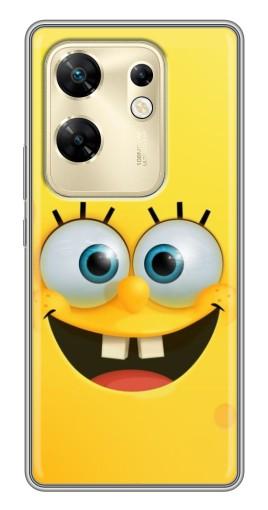 Чехол с принтом "Квадратный Губка Боб" для Infinix Zero 30