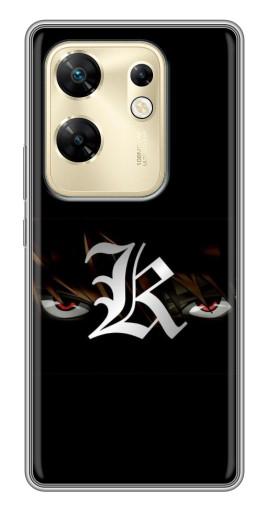 Силиконовый чехол с изображением "L.K." для Infinix Zero 30