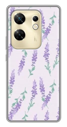 Силиконовый чехол с изображением "Лавандовый фон " для Infinix Zero 30