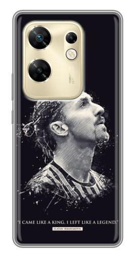 Силиконовый чехол с изображением "Легенда Ибрагимович" для Infinix Zero 30
