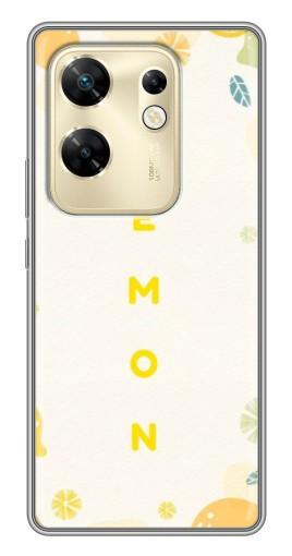 Чехол с принтом "Lemon" для Infinix Zero 30