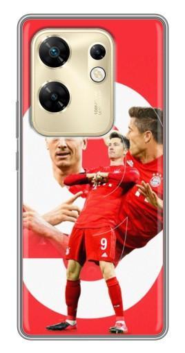 Чехол с принтом "Левандовски" для Infinix Zero 30
