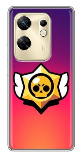 Силиконовый чехол с изображением "Логотип Brawl Stars" для Infinix Zero 30