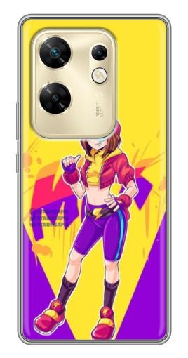 Чехол с картинкой "Макс Бравл Старс" для Infinix Zero 30