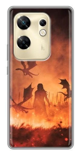 Чехол с печатью "Мать драконов" для Infinix Zero 30