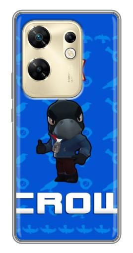 Чехол с принтом "Медаль Crow" для Infinix Zero 30