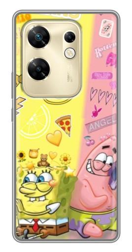 Чехол с картинкой "Модный разговор" для Infinix Zero 30