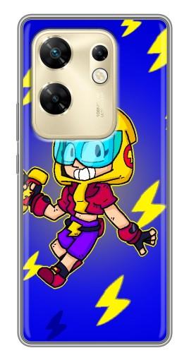 Силиконовый чехол с изображением "Молниеносная MAX" для Infinix Zero 30
