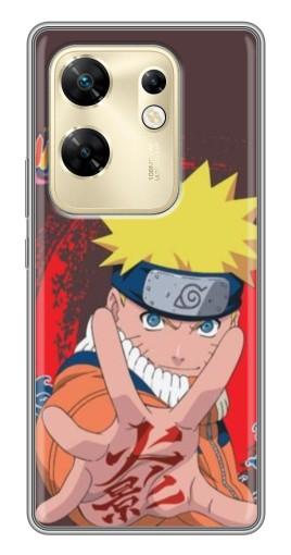 Чехол с принтом "Naruto атакует" для Infinix Zero 30