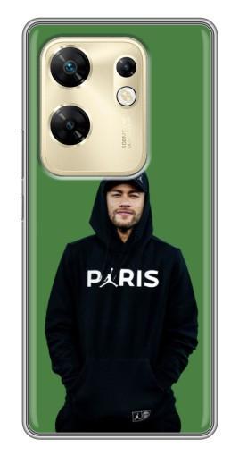 Силиконовый чехол с изображением "Неймар Paris" для Infinix Zero 30