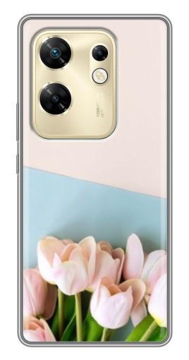 Чехол с принтом "Нежные тюльпаны" для Infinix Zero 30