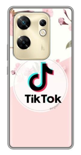 Чехол с картинкой "Нежный принт" для Infinix Zero 30