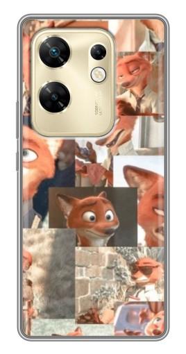 Чехол с принтом "Ник Крутихвост" для Infinix Zero 30