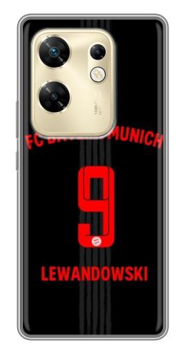 Чехол с картинкой "Номер Левандовски" для Infinix Zero 30