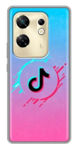 Чехол с принтом "Нота ТикТок" для Infinix Zero 30