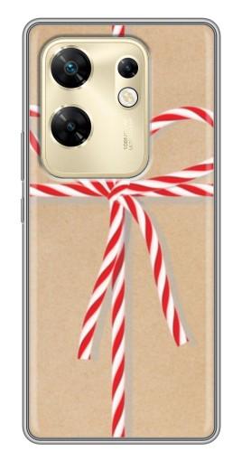 Чехол с принтом "Новогодний подарок" для Infinix Zero 30