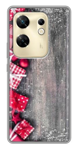 Чехол с печатью "Подарочный фон" для Infinix Zero 30