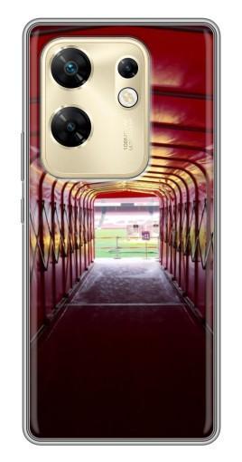 Чехол с картинкой "Подтрибунная с Олд Трафорд" для Infinix Zero 30