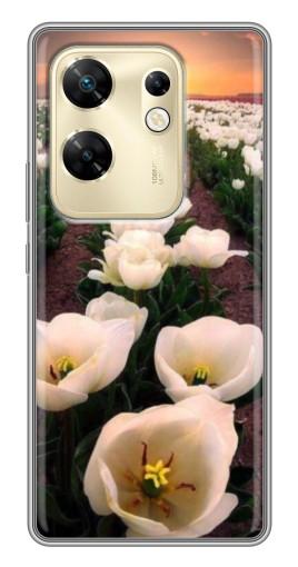 Чехол с принтом "Поле тульпанов " для Infinix Zero 30