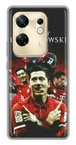 Чехол с картинкой "Польский футболист" для Infinix Zero 30