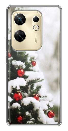 Чехол с картинкой "Рождественская елка" для Infinix Zero 30
