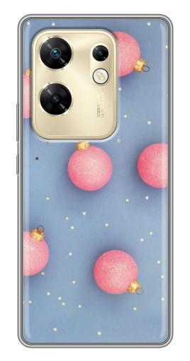 Чехол с принтом "Розовые шары" для Infinix Zero 30