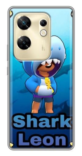 Чехол с картинкой "Shark Leon" для Infinix Zero 30