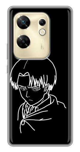 Чехол с печатью "Силуэт Леви" для Infinix Zero 30