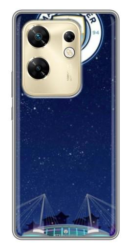 Силиконовый чехол с изображением "Стадион Ман Сити" для Infinix Zero 30