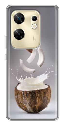 Чехол с принтом "Стакан кокоса" для Infinix Zero 30