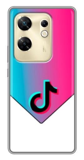 Силиконовый чехол с изображением "Tiktok Logo" для Infinix Zero 30