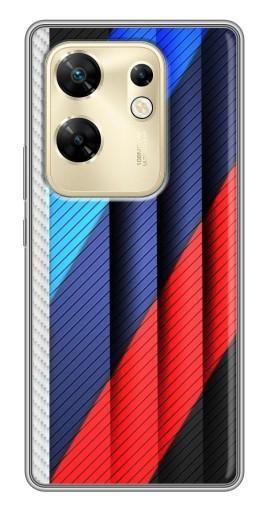 Чехол с картинкой "Цвета лого БМВ" для Infinix Zero 30